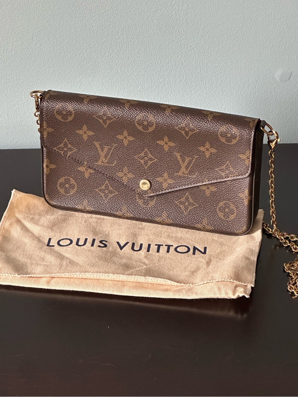 Louis Vuitton Monogram Pochette Félicie One Insert & dust bag